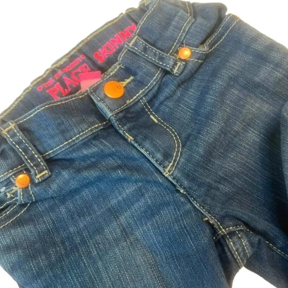 Childrens Place Skinny Jeans for Girls - Trendy Denim Look